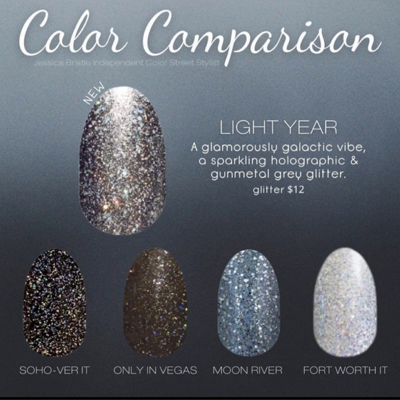 Last chance! Color Street Only in Vegas plus Glitter Twosie Nail Polish Strips - Picture 14 of 15